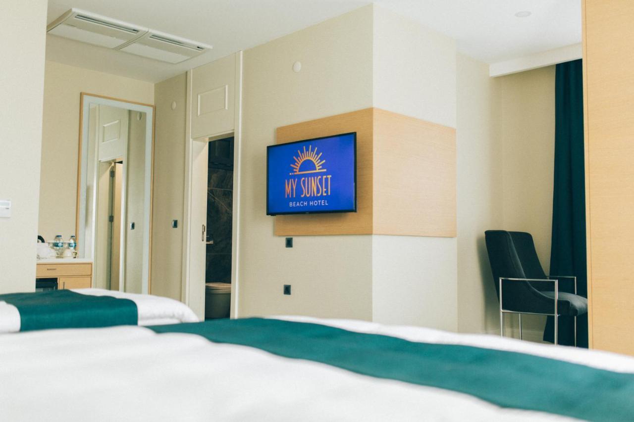 My Sunset Beach Hotel ギレスン エクステリア 写真